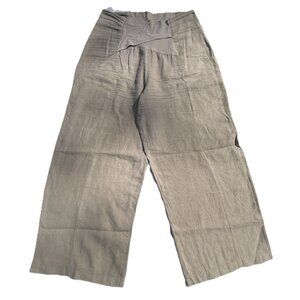 Completo Lino by Arthurio Womens Beige Lightweight Linen Pocket Pants